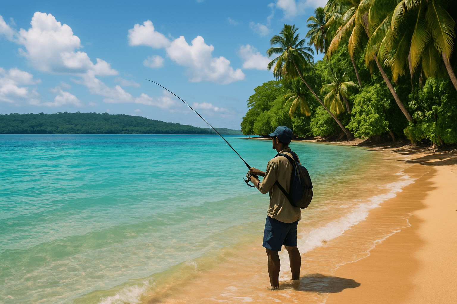 Discover the Thrills of Island Fishing in Santo at Lapita Beach