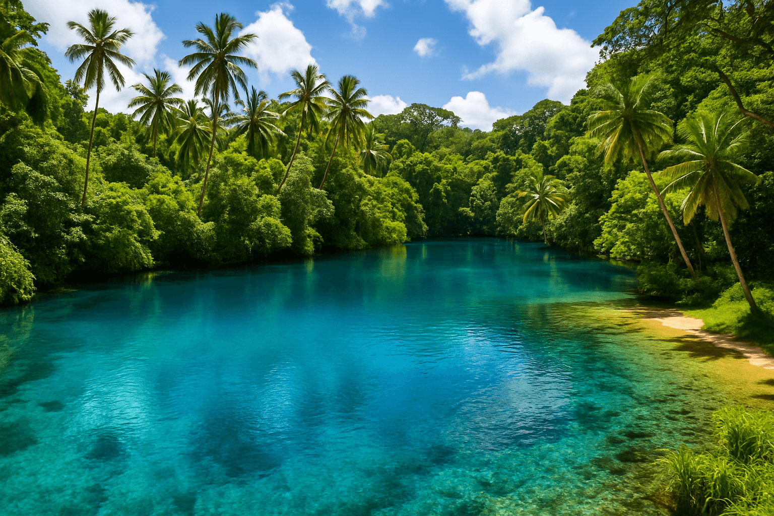 Discover the Enchanting Blue Holes of Espiritu Santo with Lapita Beach